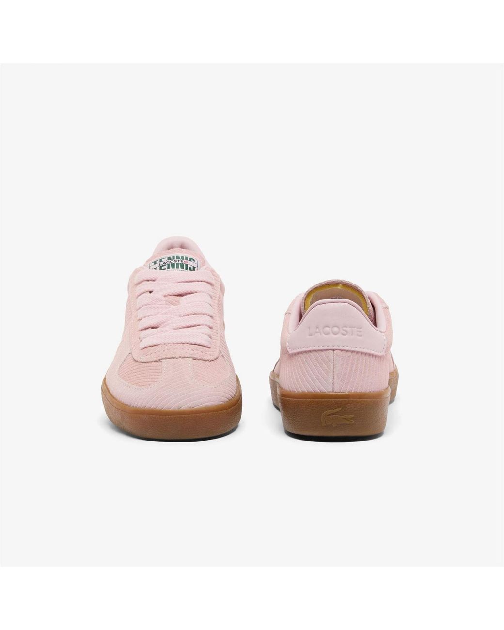 Lacoste Pink Pro Trainers