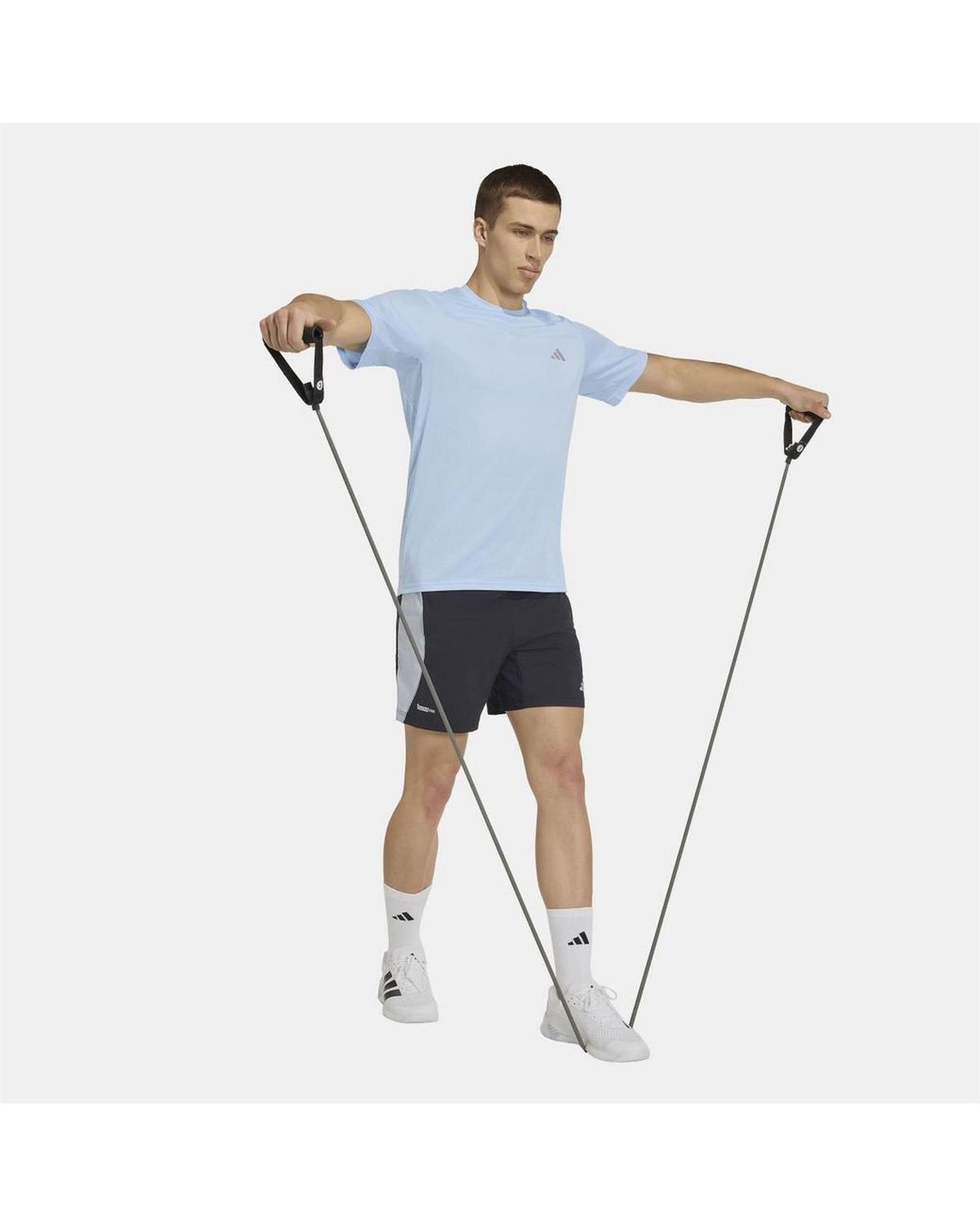 Adidas Blue Essentials Training T Shirt for men
