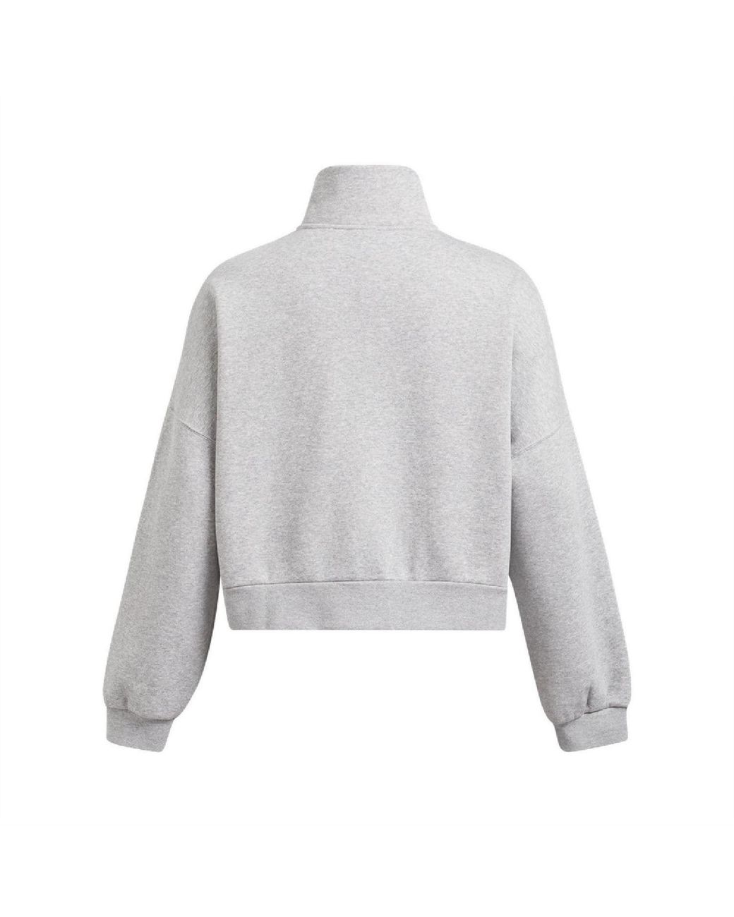 Under Armour Gray Ua Icon Fleece Oversized 1⁄2 Zip