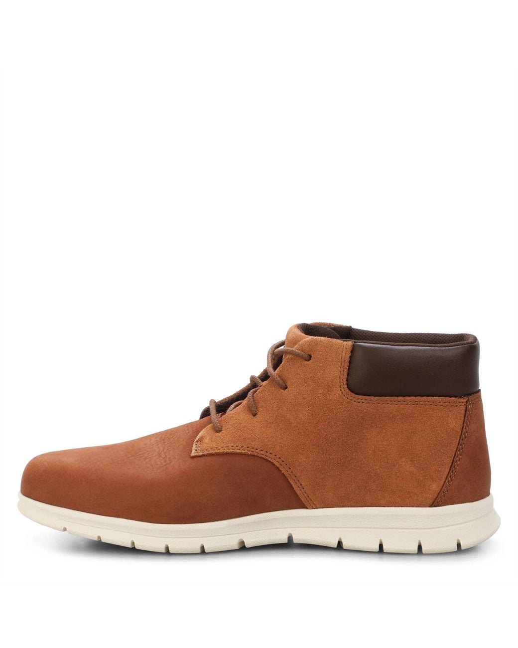 Timberland Brown Graydon Leather Chukka Argan Oil Boots for men