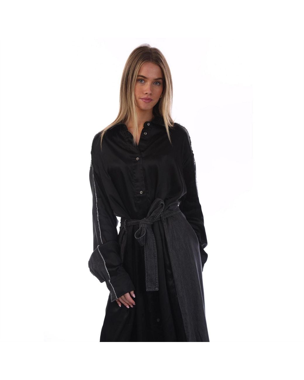 DIESEL Black Paige Stram Dress