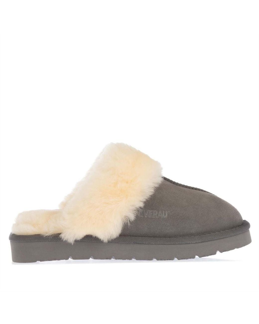 EVER AU Gray Slippers