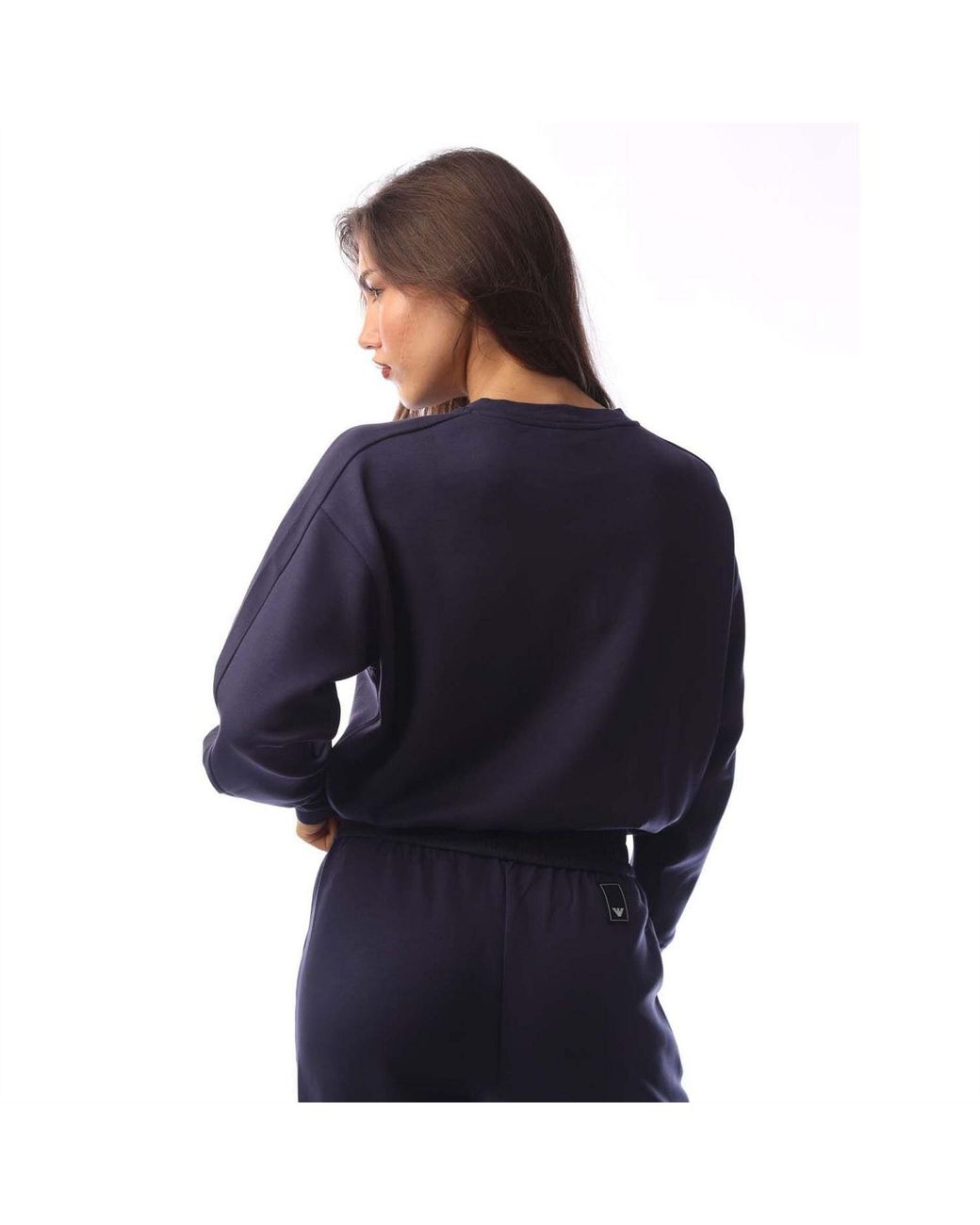 Emporio Armani Blue Sweatshirt
