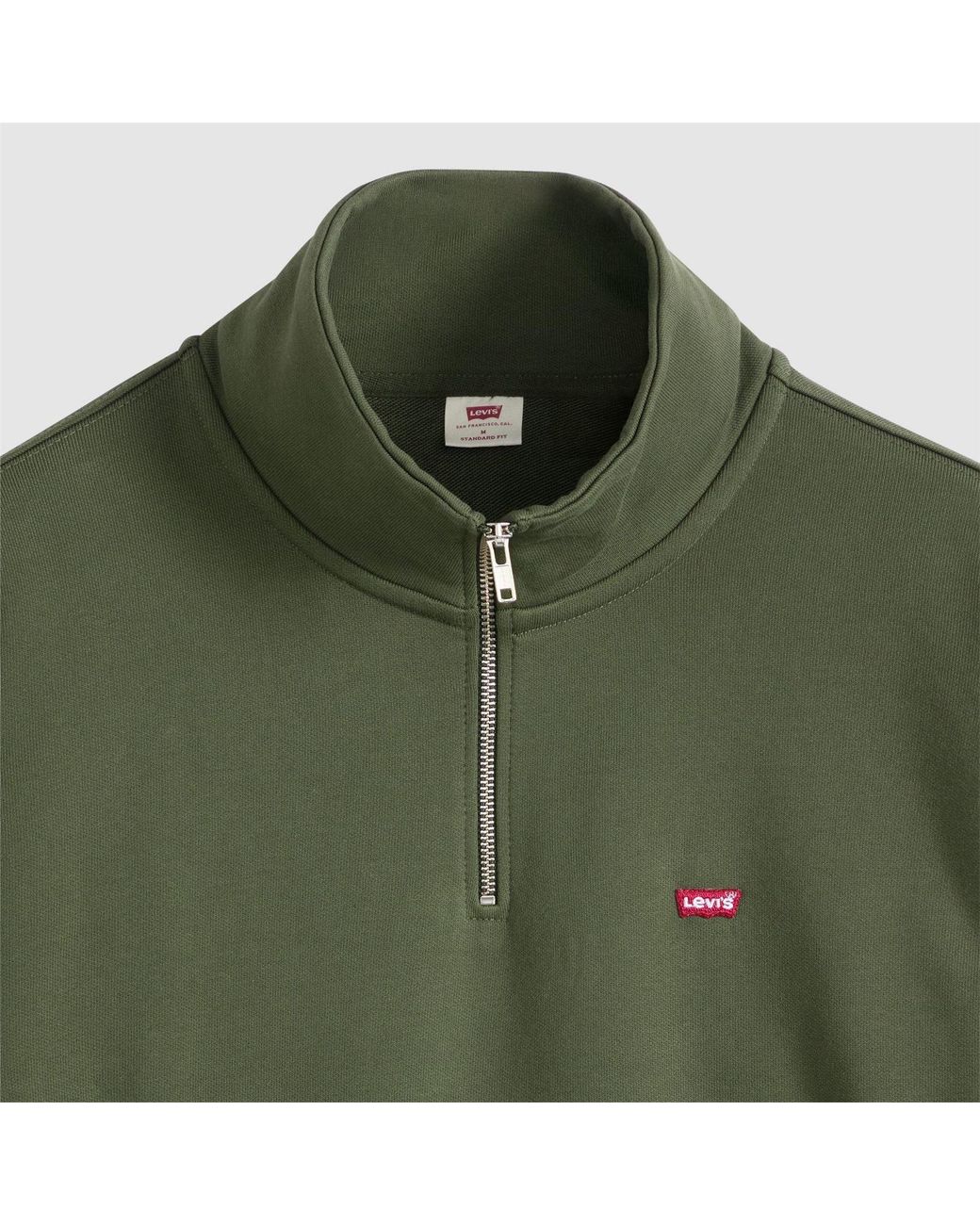 Levi's Green Original Housemark Sweat for men