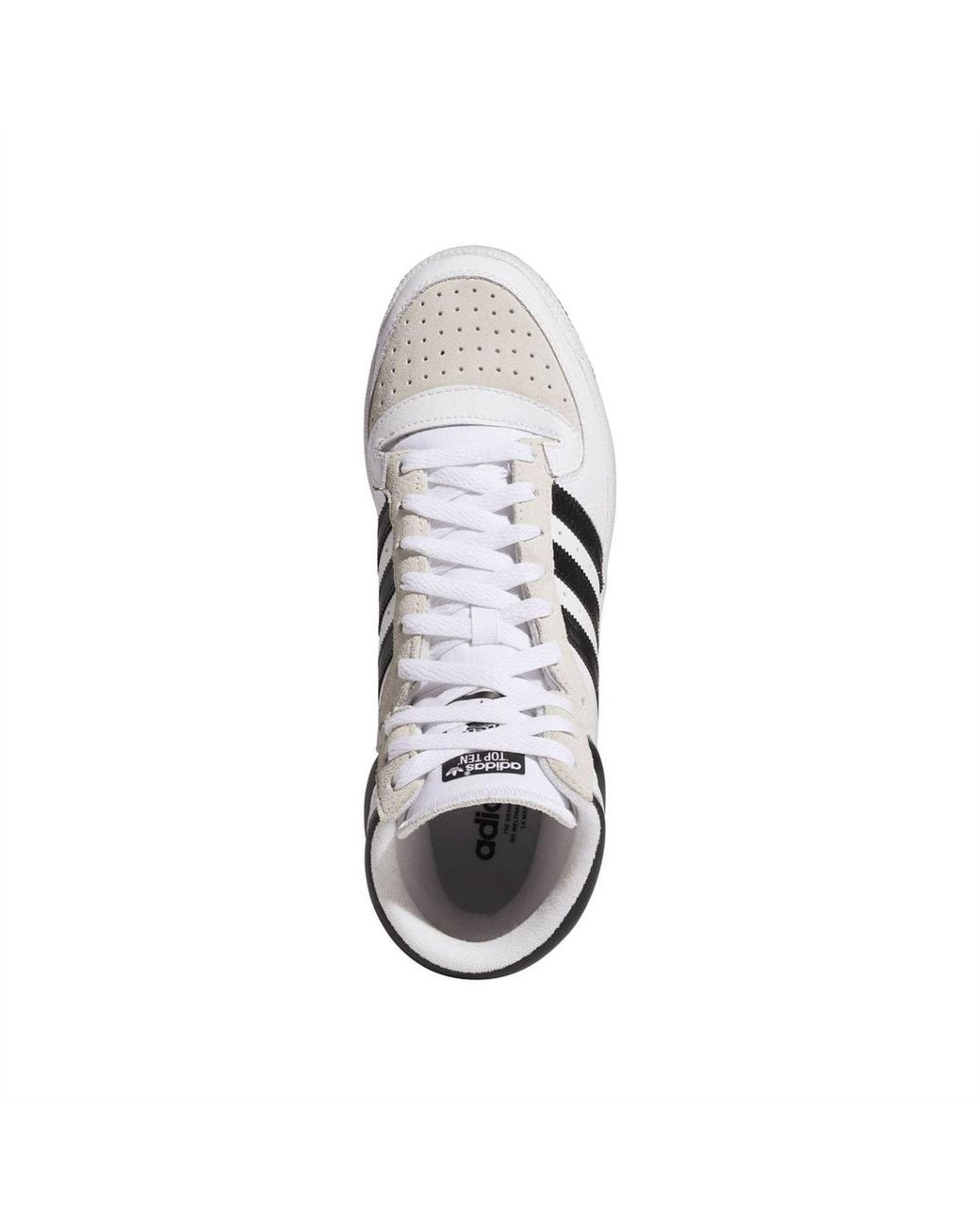Adidas White Top Ten Rb Trainers Size 8 for men