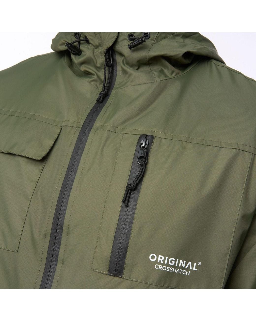 Crosshatch Green Jacket for men