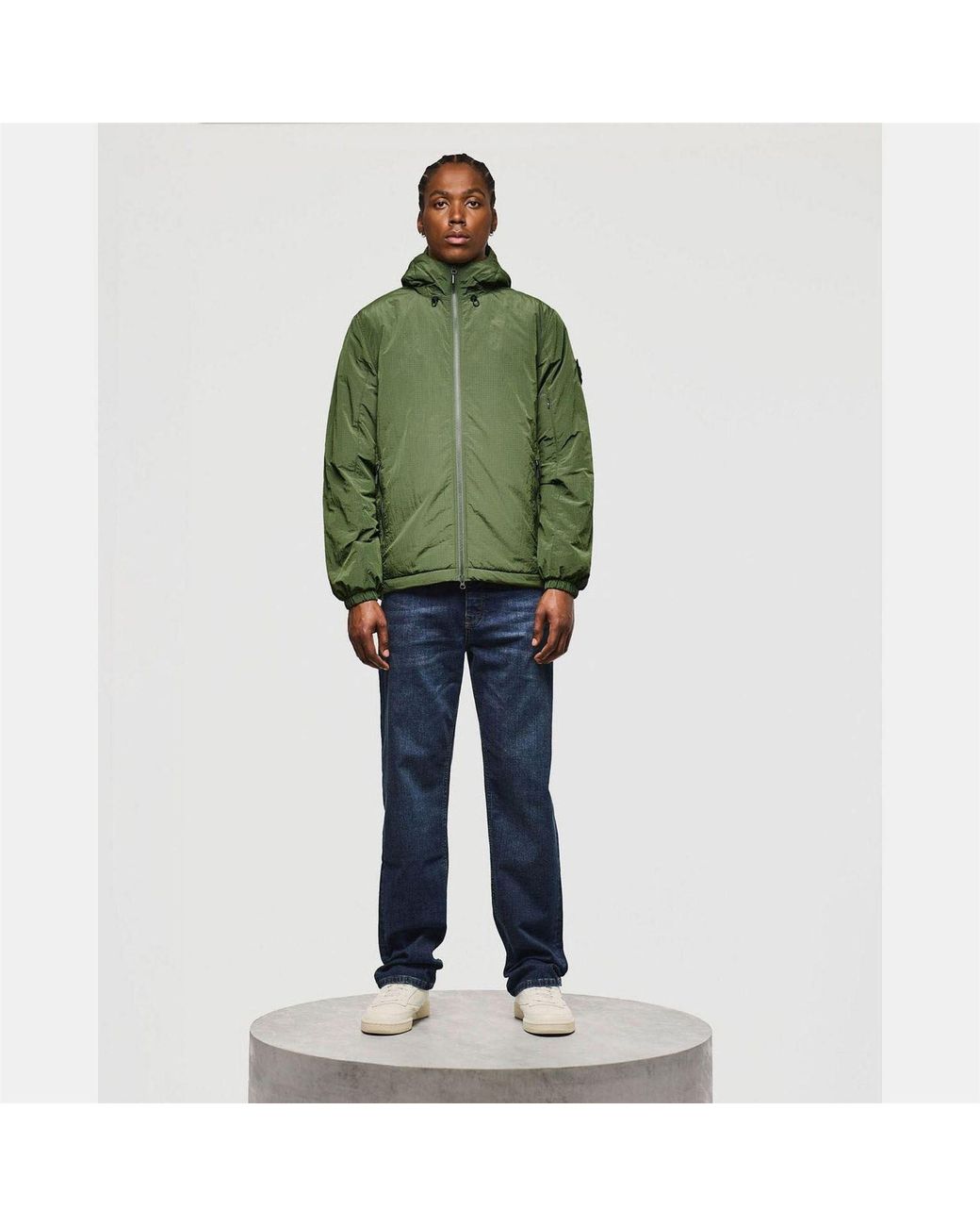 Weekend Offender Green Vettel Thermo Jacket for men