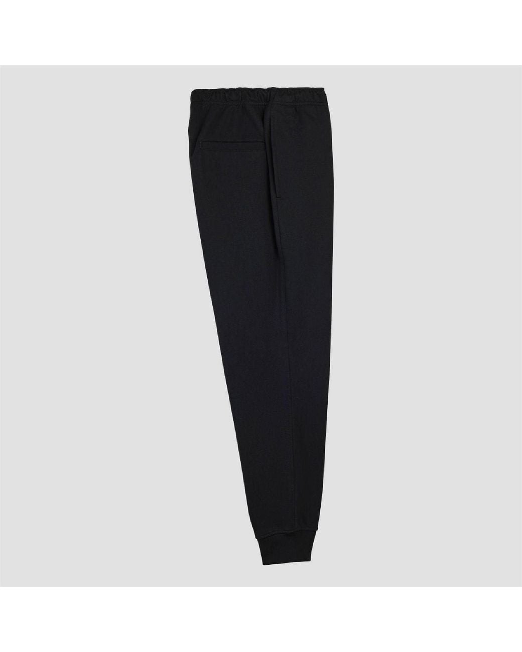Y-3 Black Terry Cuffed Joggers for men