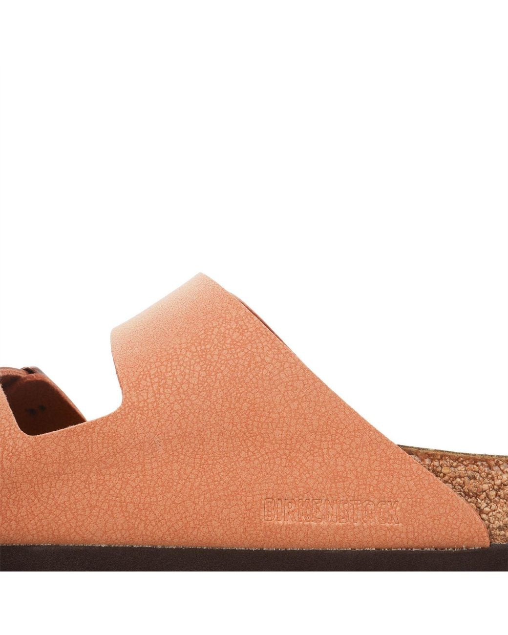 Birkenstock Brown Arizona Textured Open Toe Slide Sandals 39 (5.5)