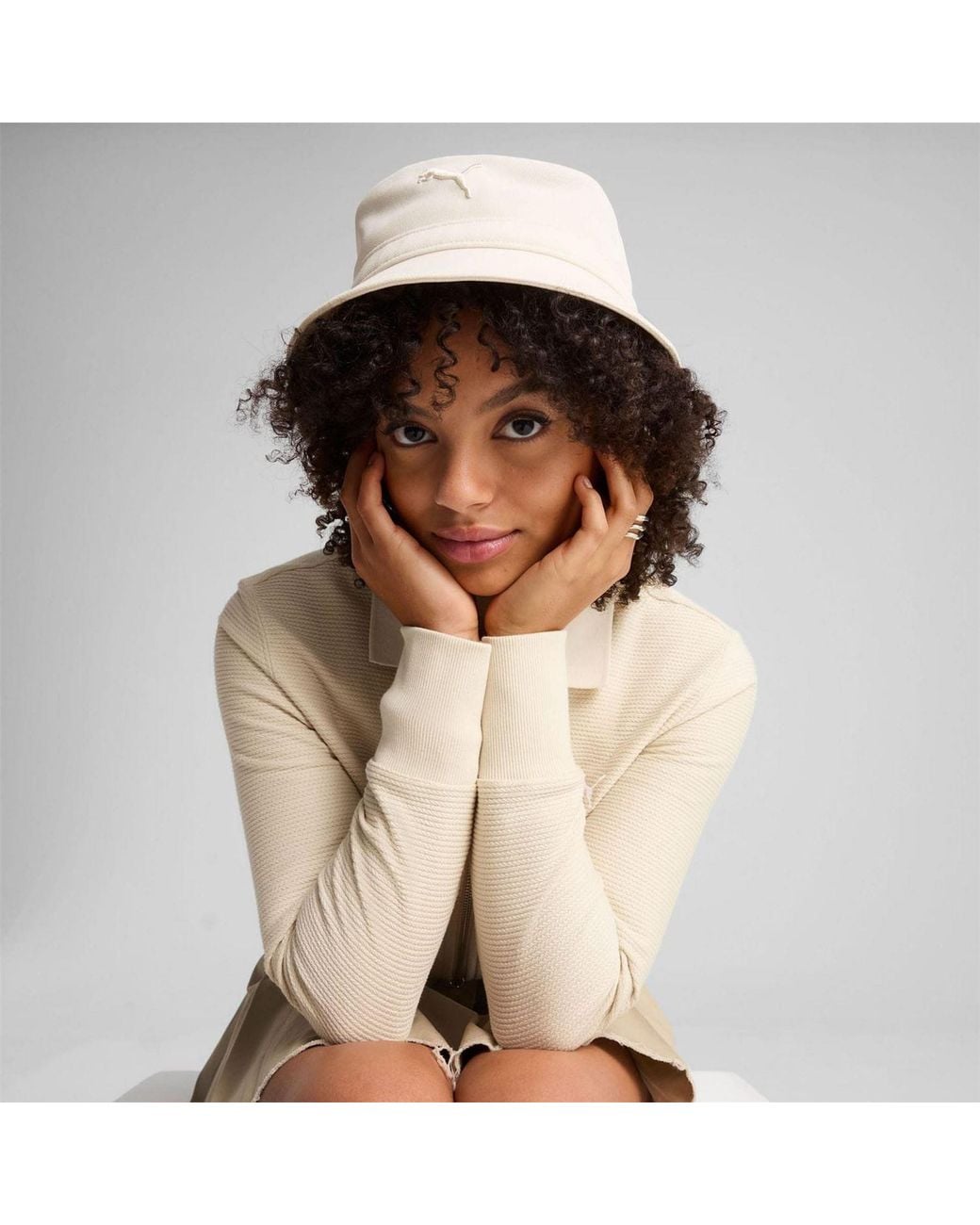 PUMA Natural Essential Bucket Hat for men