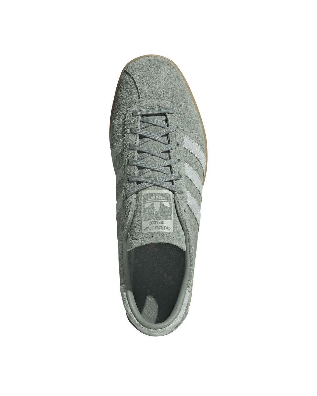 Adidas Originals Gray Tobacco Canvas Low Top Sneakers 6 (39.3) for men