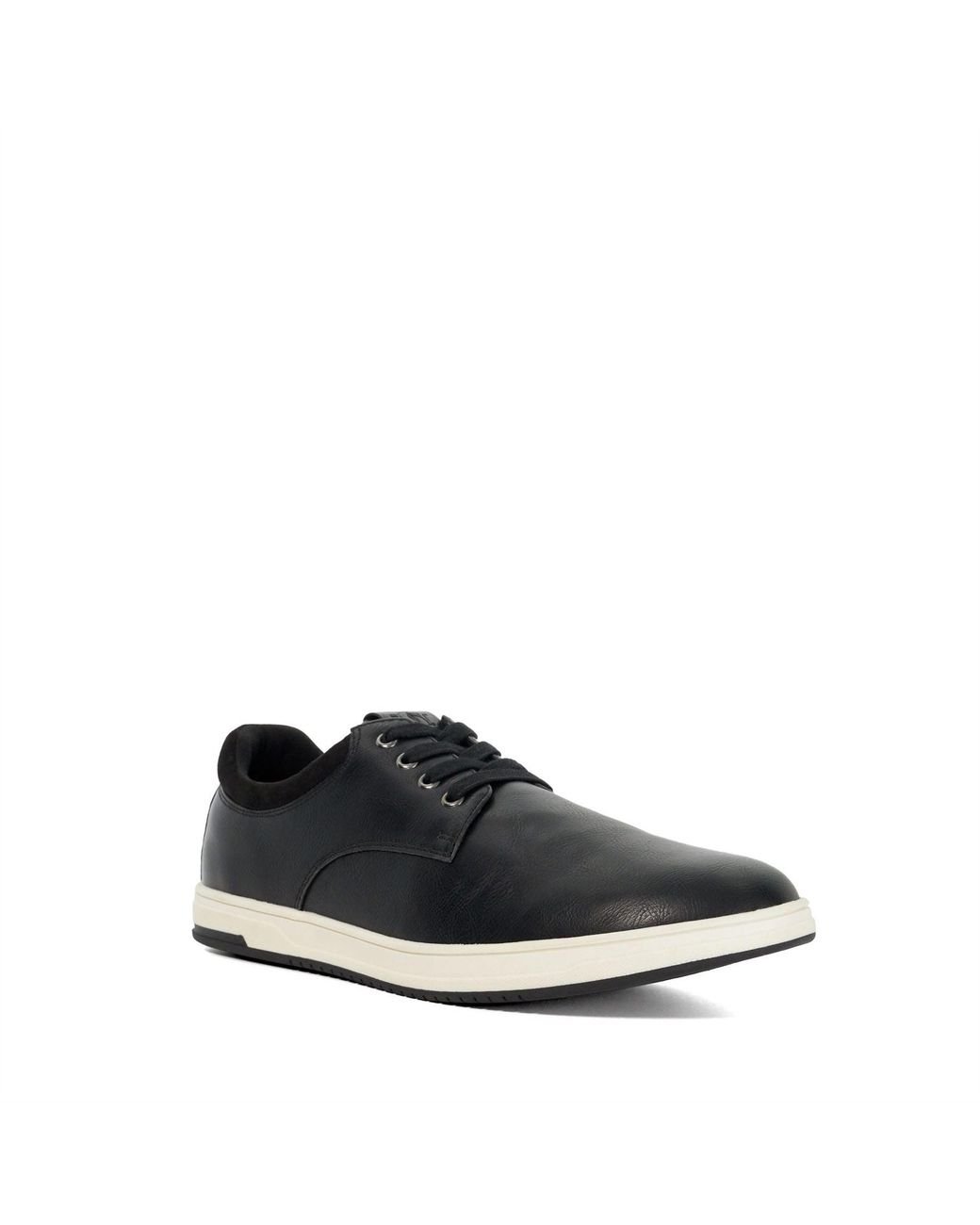 Dune Black Tamsen Lace Up Trainers for men