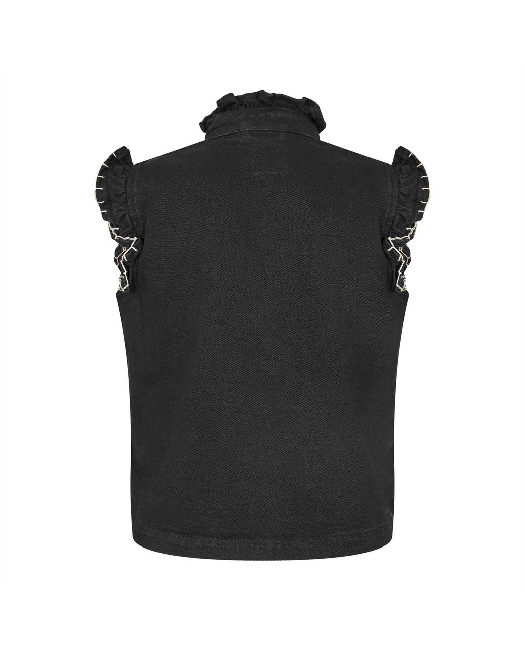 seventy + mochi Black Waistcoat