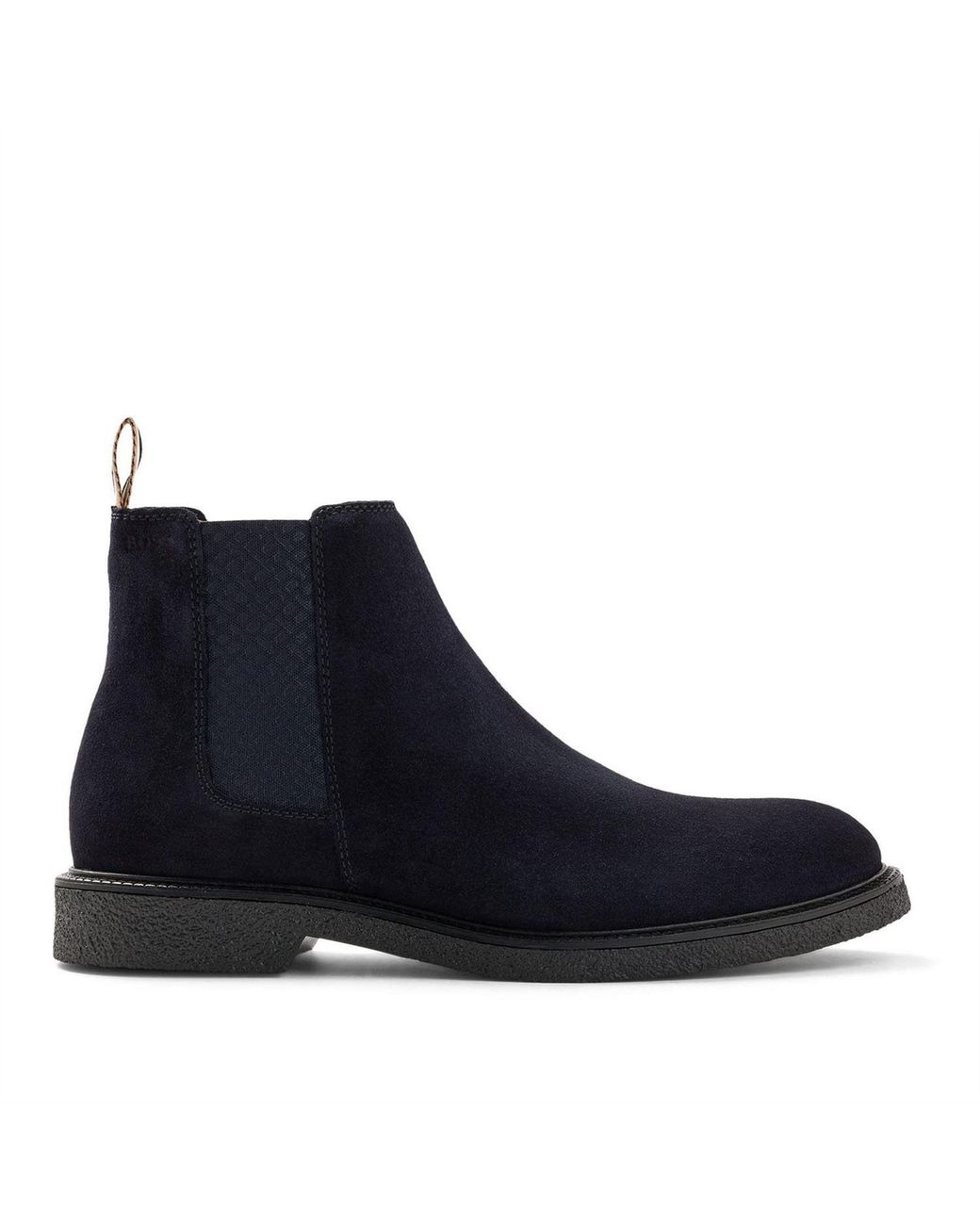 Boss Blue Chelsea Boots for men