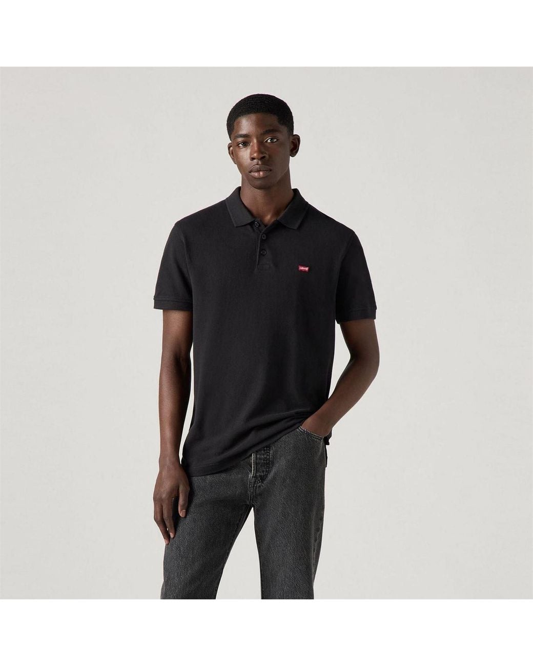 Levi's Black Polo Shirt for men