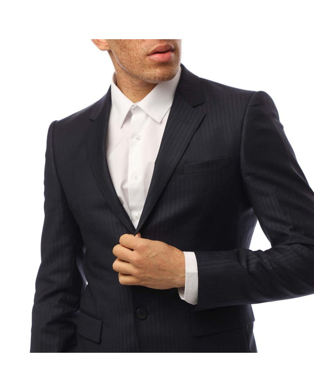 EA7 Black Suit for men