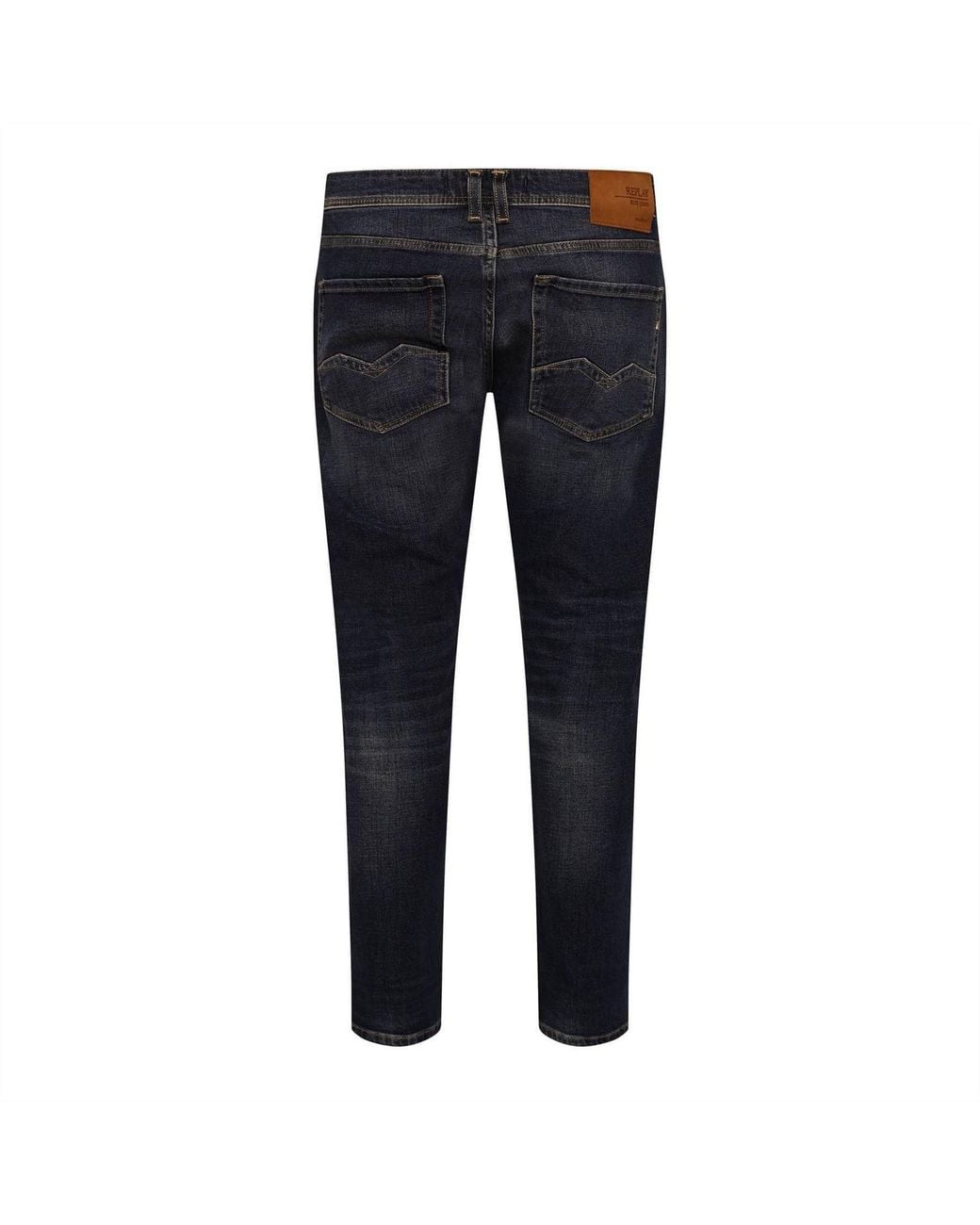 Replay Blue Comfort Fit Jeans for men