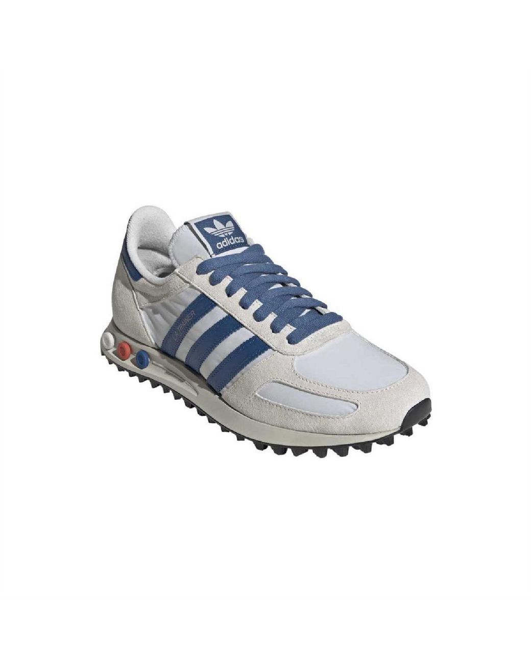 Adidas Originals Blue La Trainer Og Lace Up Sneakers 4.5 (37.3) for men