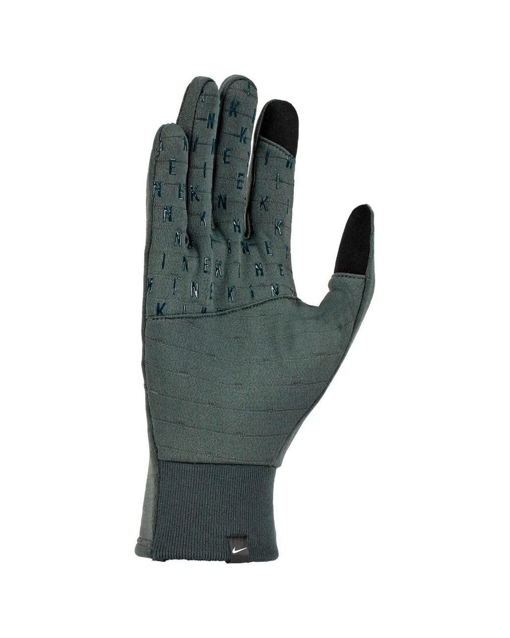 Nike Green Fit Sphere Running Gloves for men