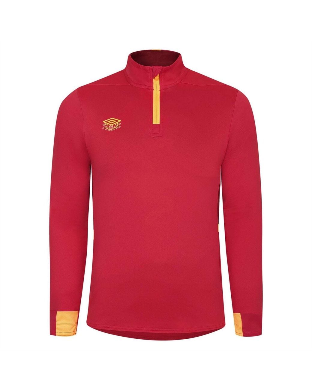 Umbro Red Mid Layer Training Top for men