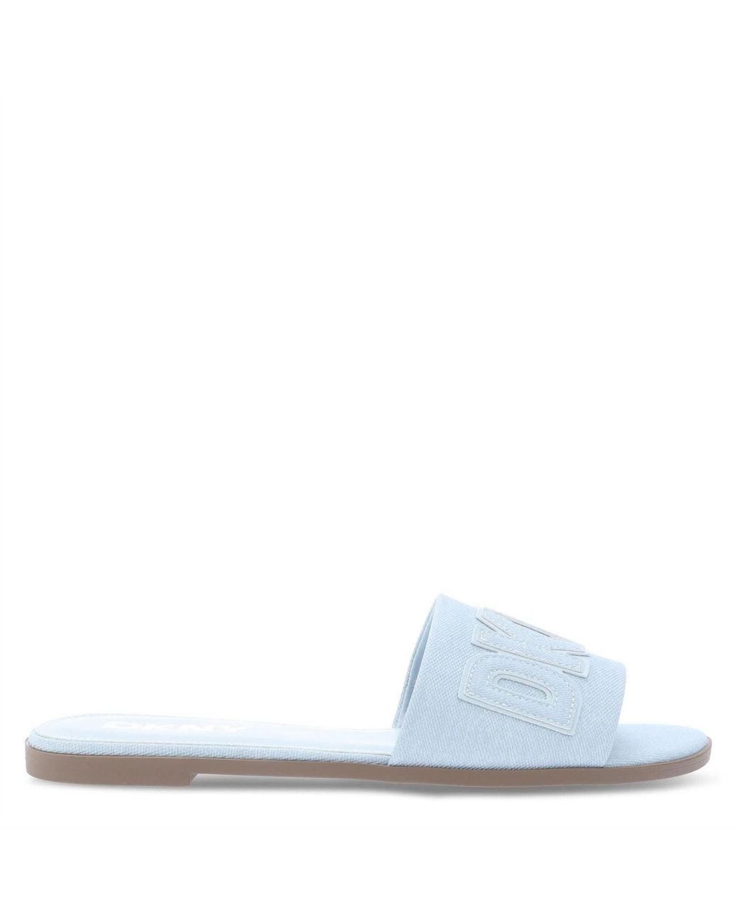 DKNY Blue Flat Sliders