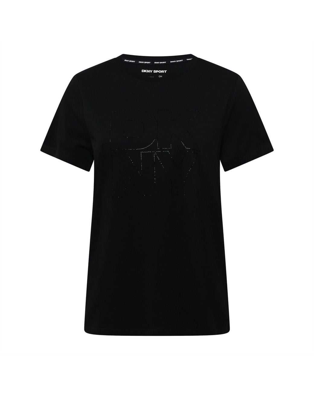 DKNY Black Rhinestone Lyrd 8 (Xs)