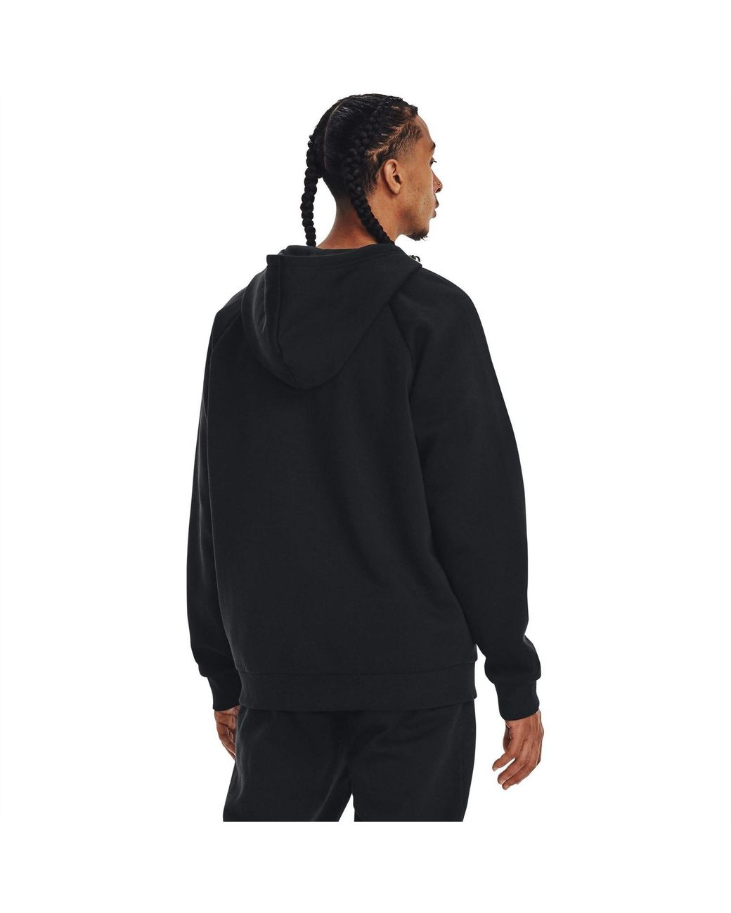 Under Armour Blue Armour Ua Rival Fleece Full-Zip Hoodie for men