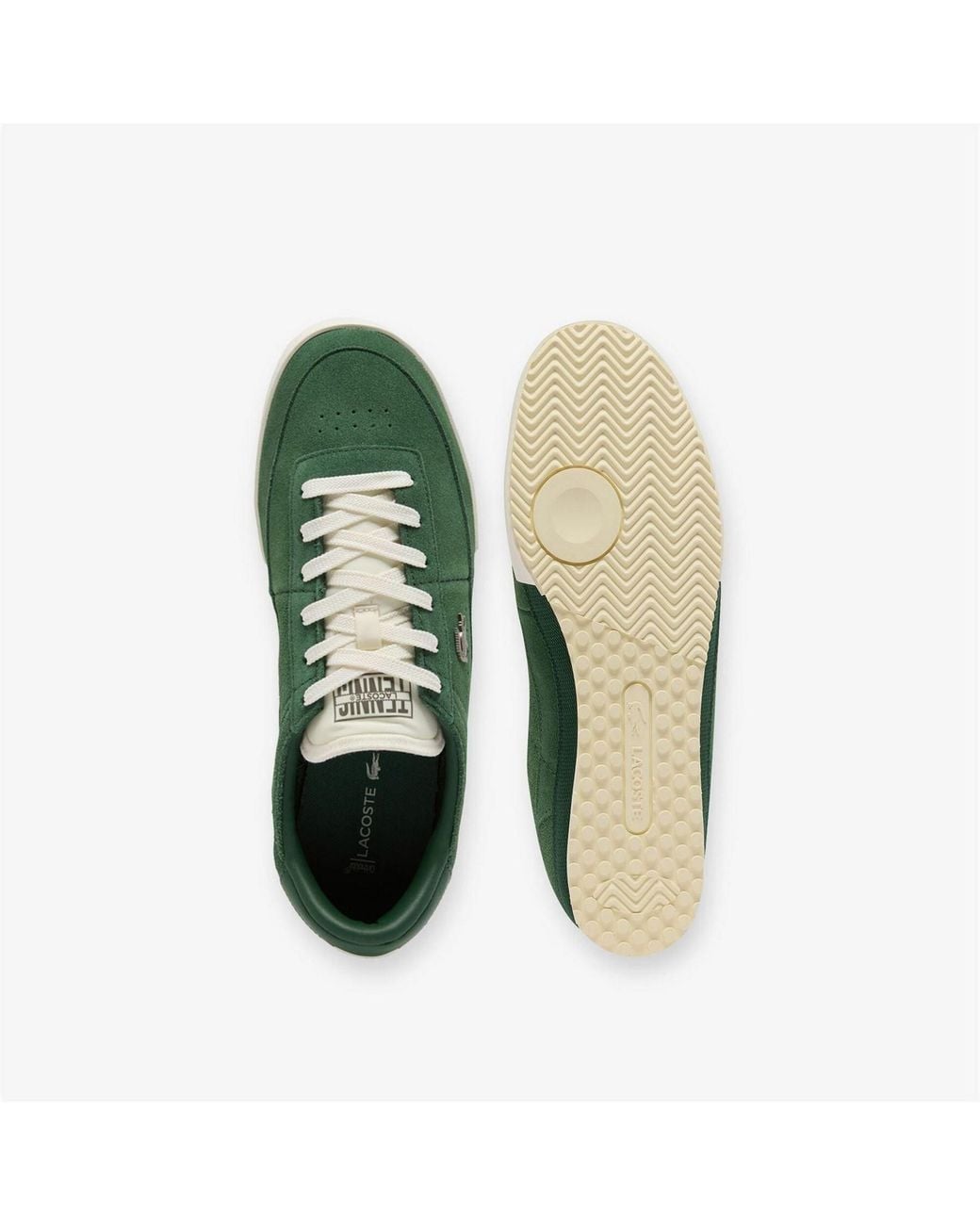 Lacoste Green Trainers for men