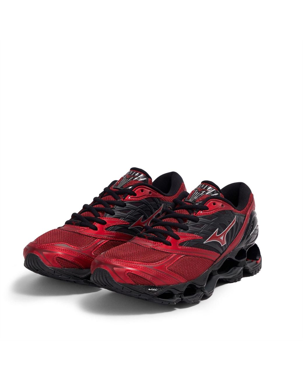 Mizuno Red Wave Prophecy Low Top Lace-Up Sneakers 7.5 (41.5) for men