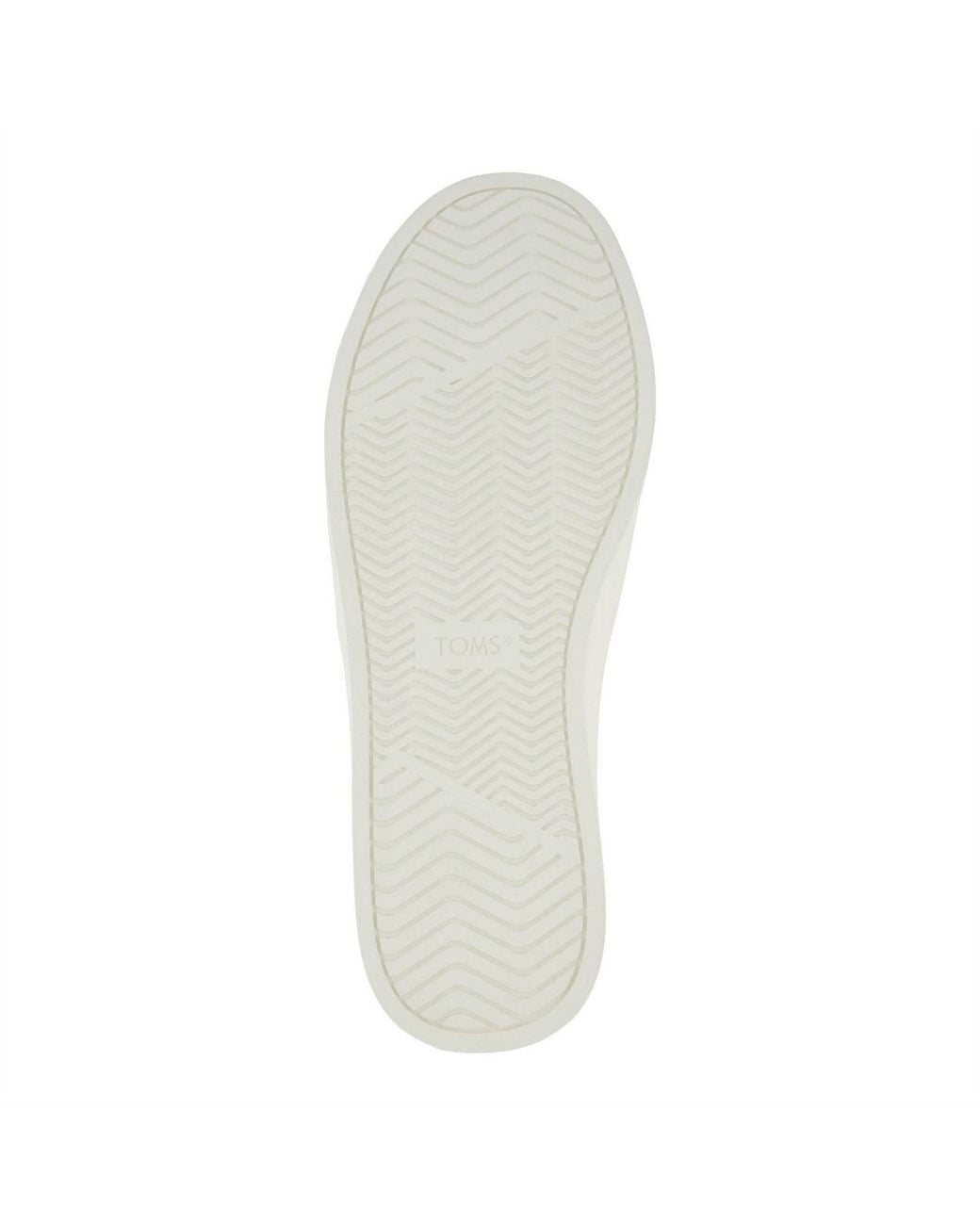 TOMS White Slip On Shoes