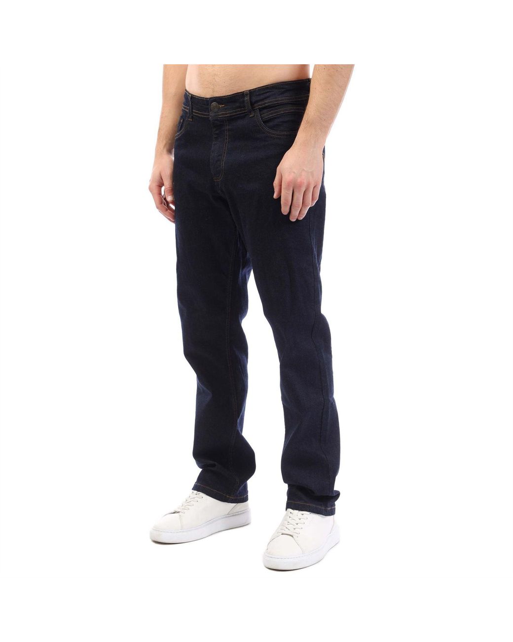 Duck and Cover Blue Hydras Straight Fit Jean for men