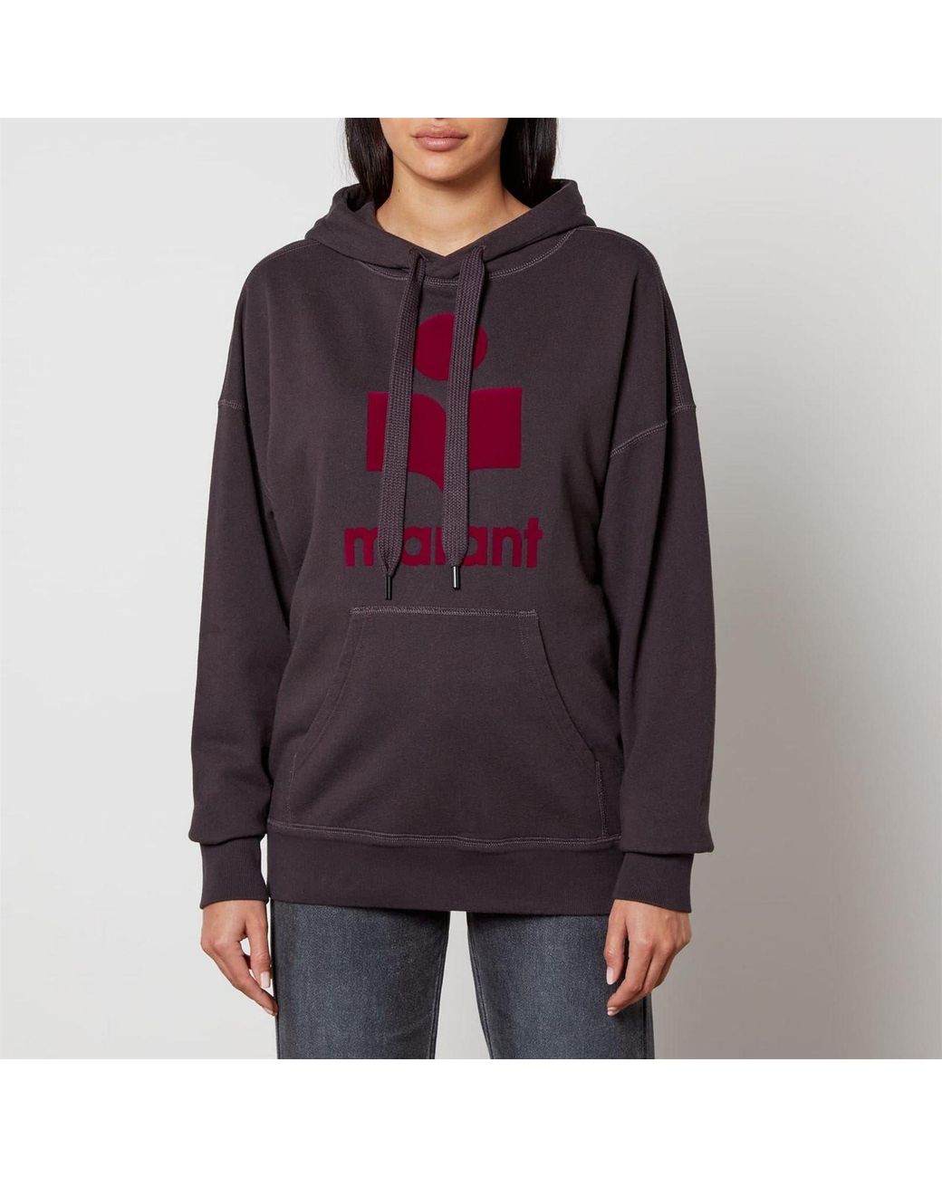 Isabel Marant Purple Hooded Sweatshirt