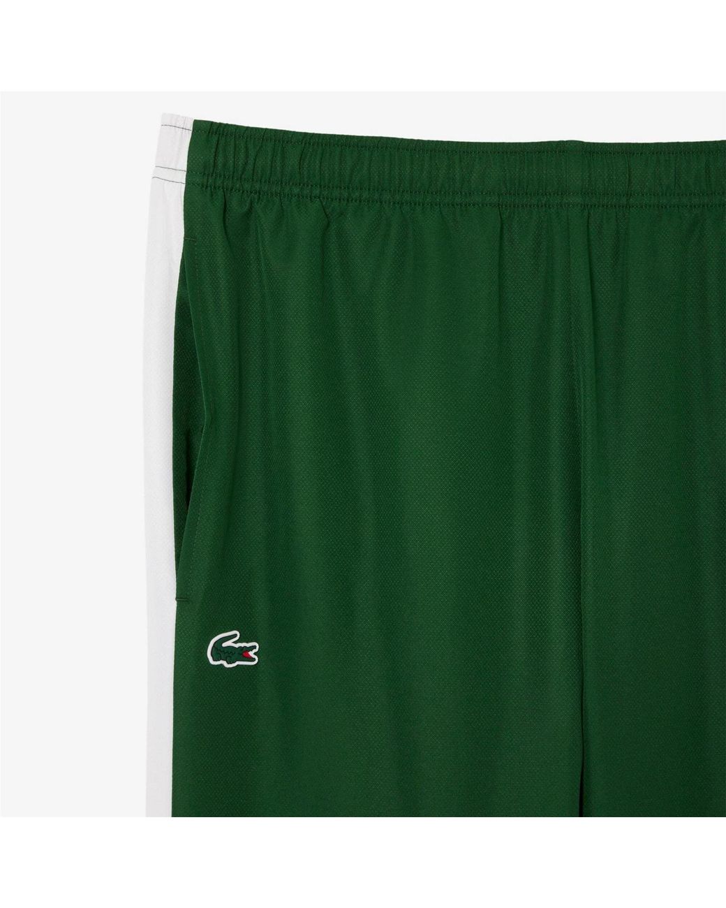 Lacoste Green Colour Block Joggers for men