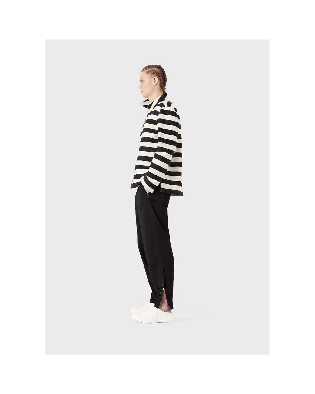 Emporio Armani Black Overshirt for men