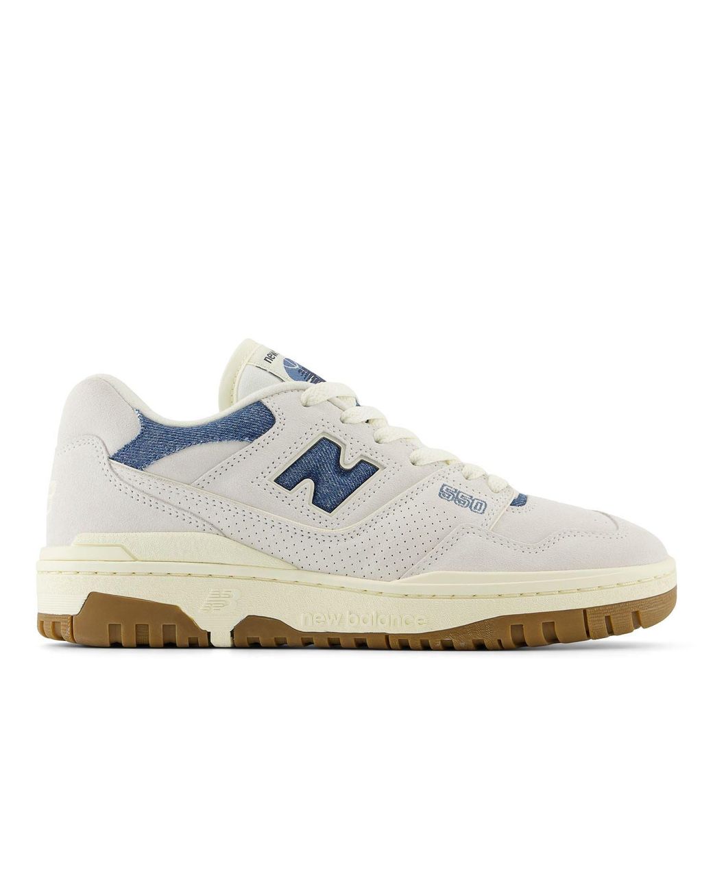 New Balance White 550 Trainers Size 3