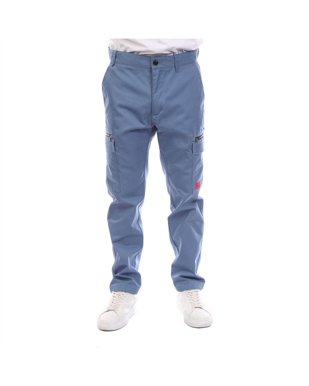 HUGO Blue Glian231D Trousers for men