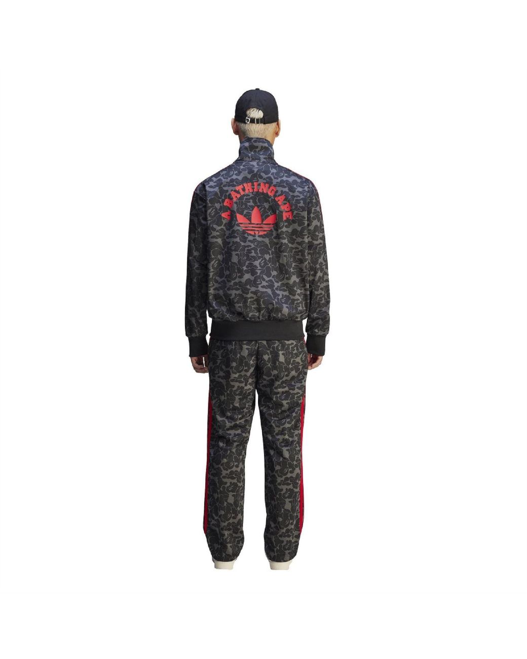 Adidas Originals Gray Firebird Trackpant for men