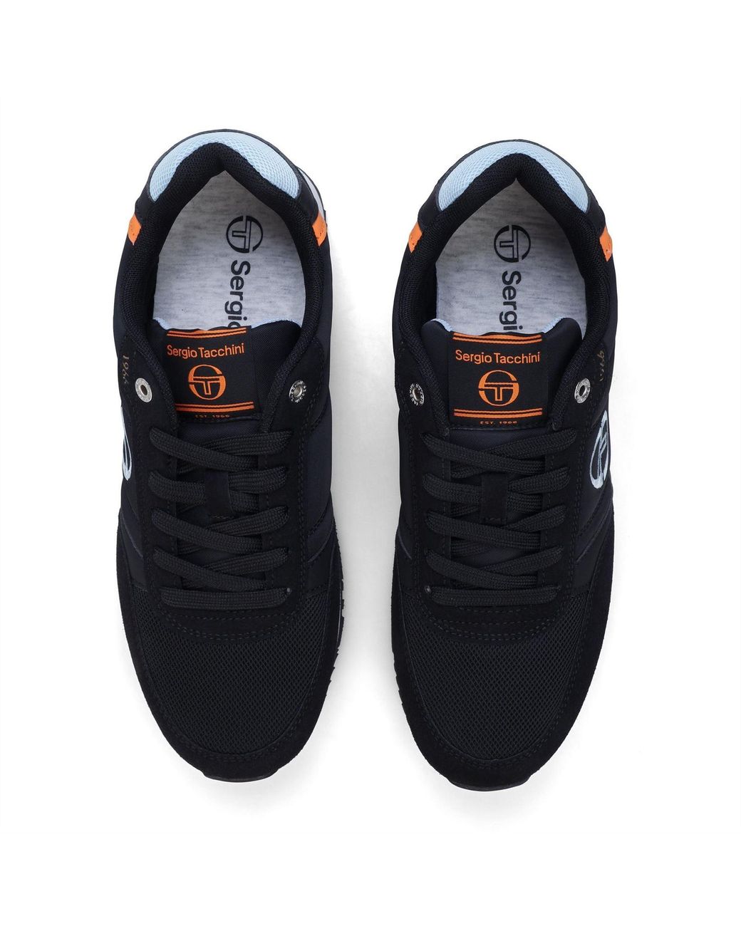 Sergio Tacchini Blue Bergamo Low Top Walking Trainers 6.5 (40) for men