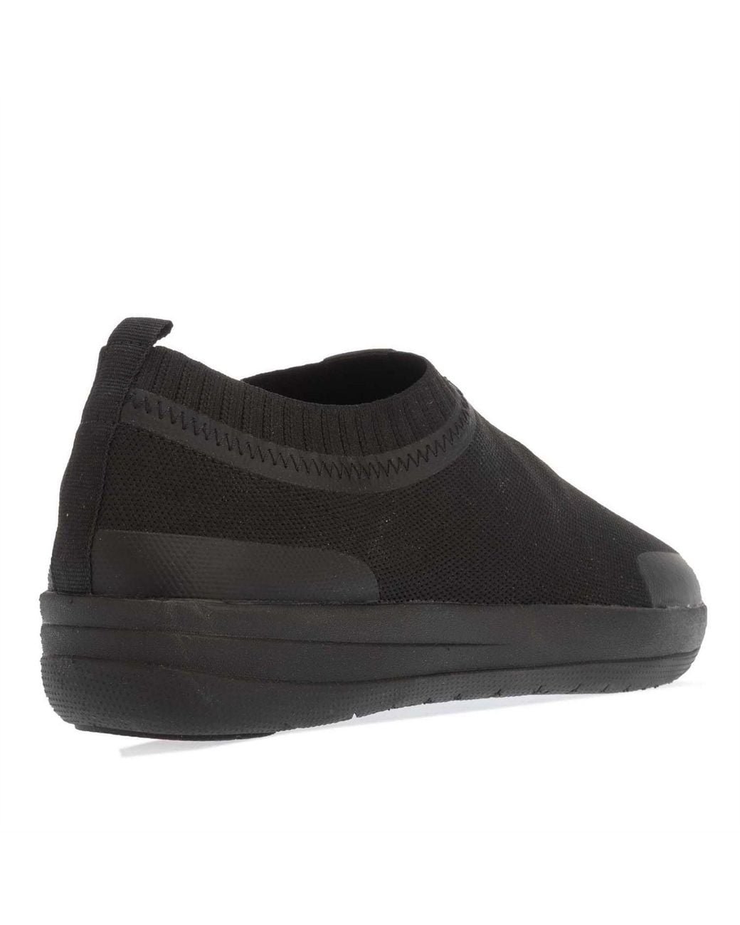Fitflop Black Slip On Sneakers