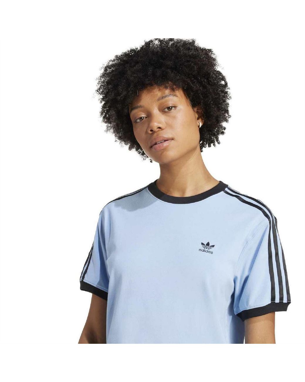 Adidas Originals Blue Crew Neck Short Sleeve Jersey T-Shirt 8 (Xs)