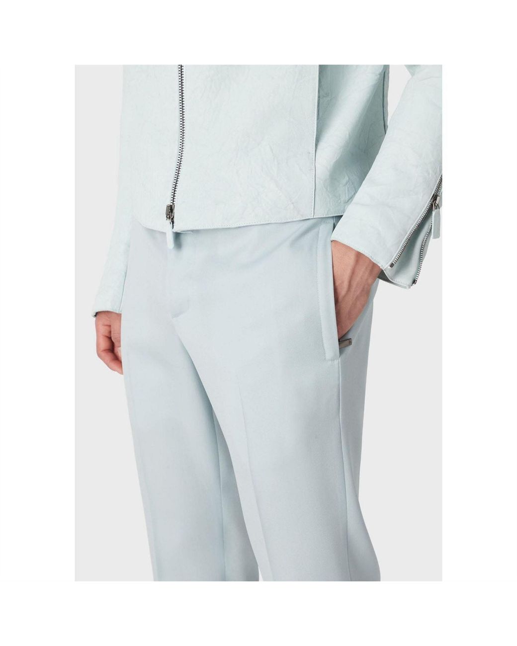 EA7 Blue Trousers for men