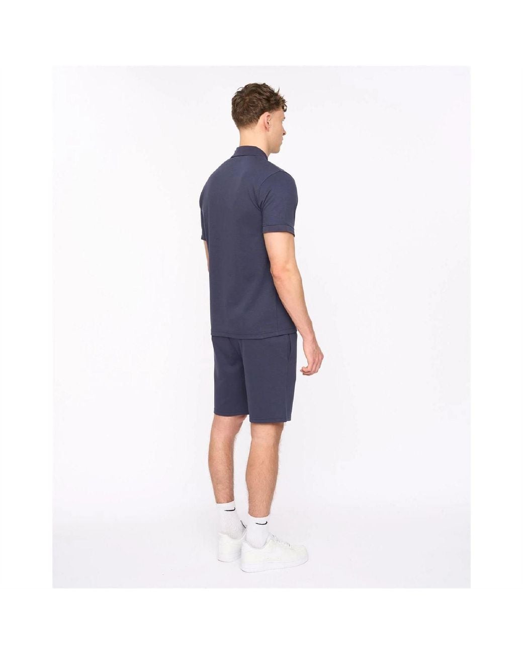 Duck and Cover Blue Sherborn Polo S for men