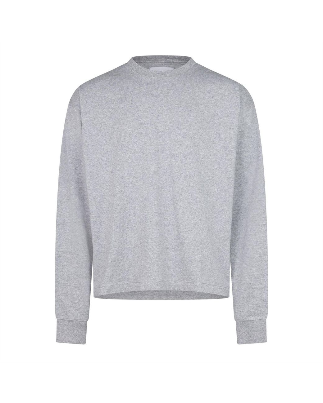 Drew House Gray Adults Heavyweight Long Sleeve T-Shirt for men