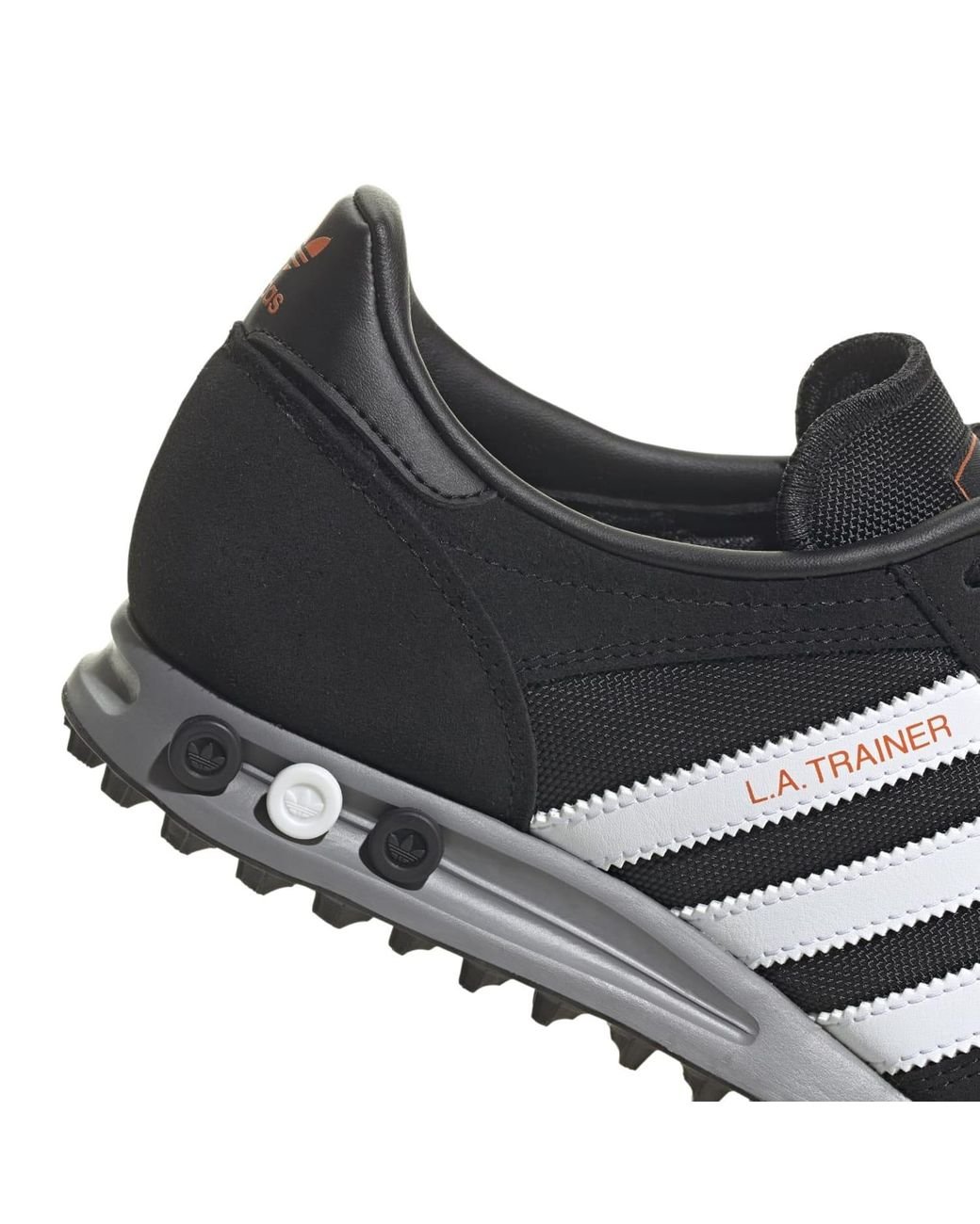 Adidas la trainer grey orange sale
