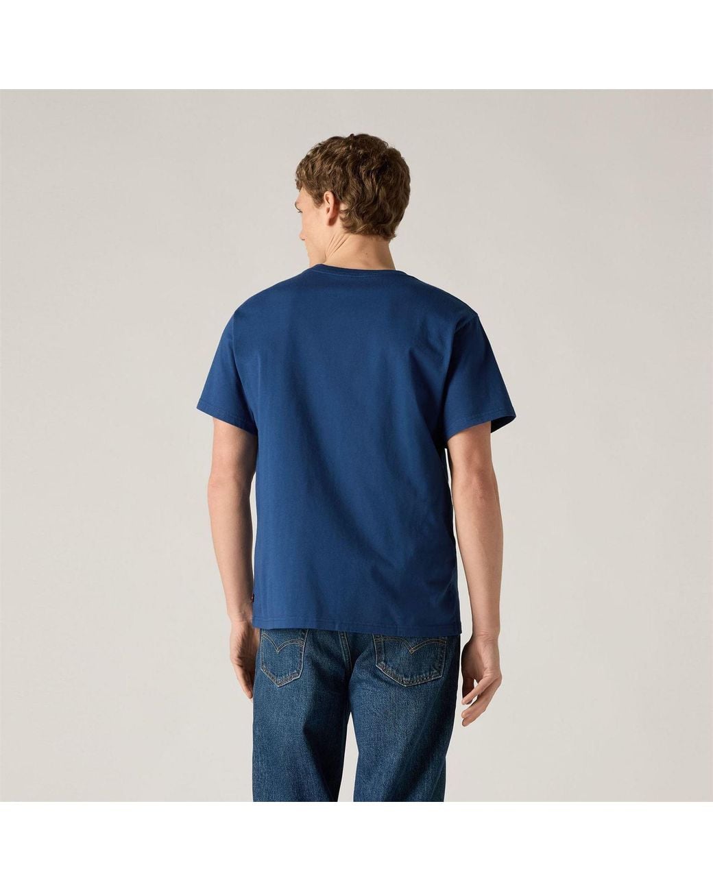 Levi's Blue Relaxed Fit Lg for men