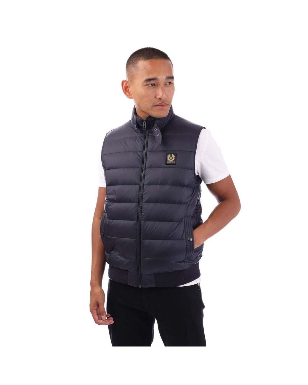 Belstaff Blue Gilet for men