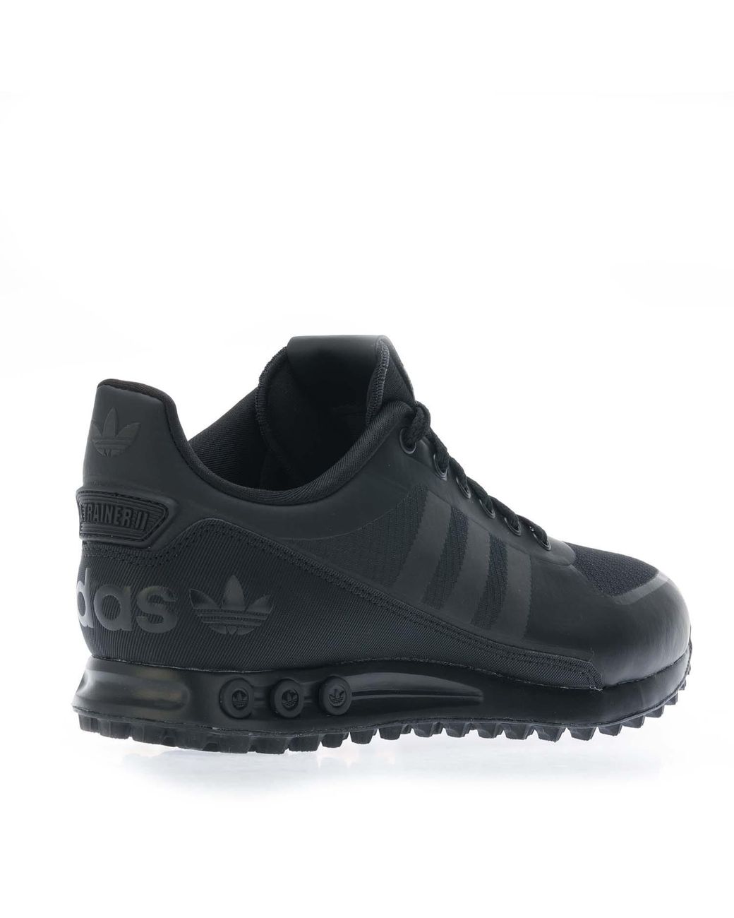 black adidas la