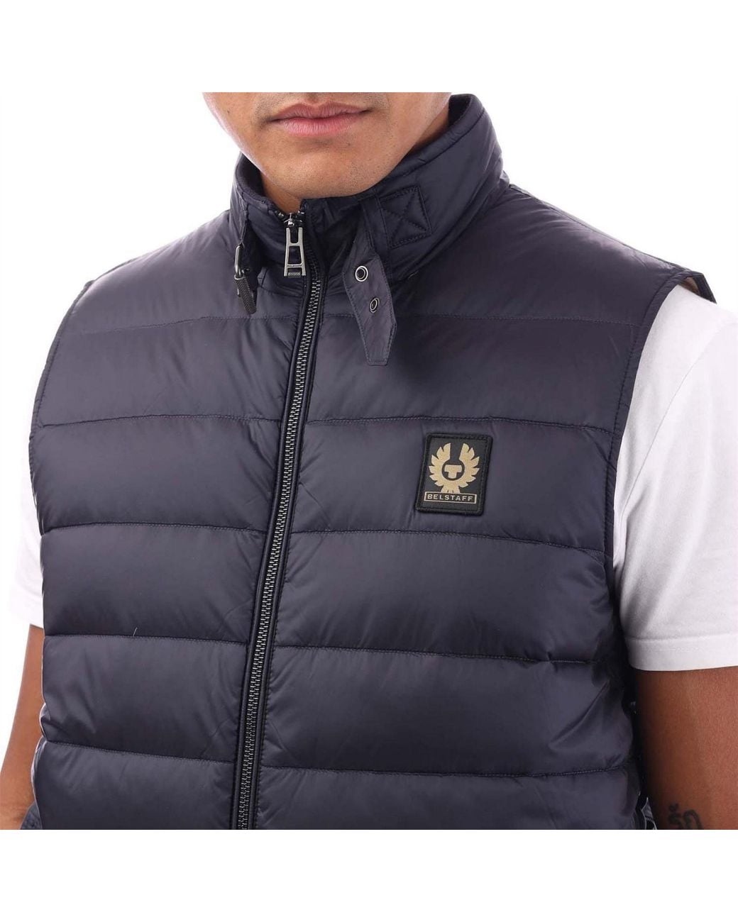 Belstaff Blue Gilet for men