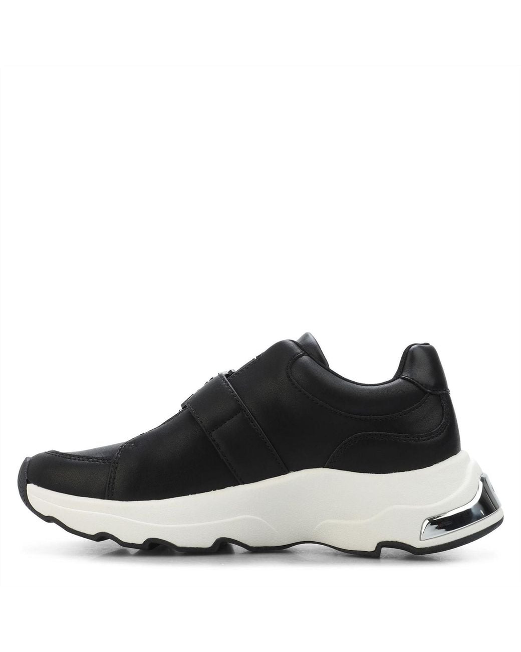 DKNY Black Buckle Trainers