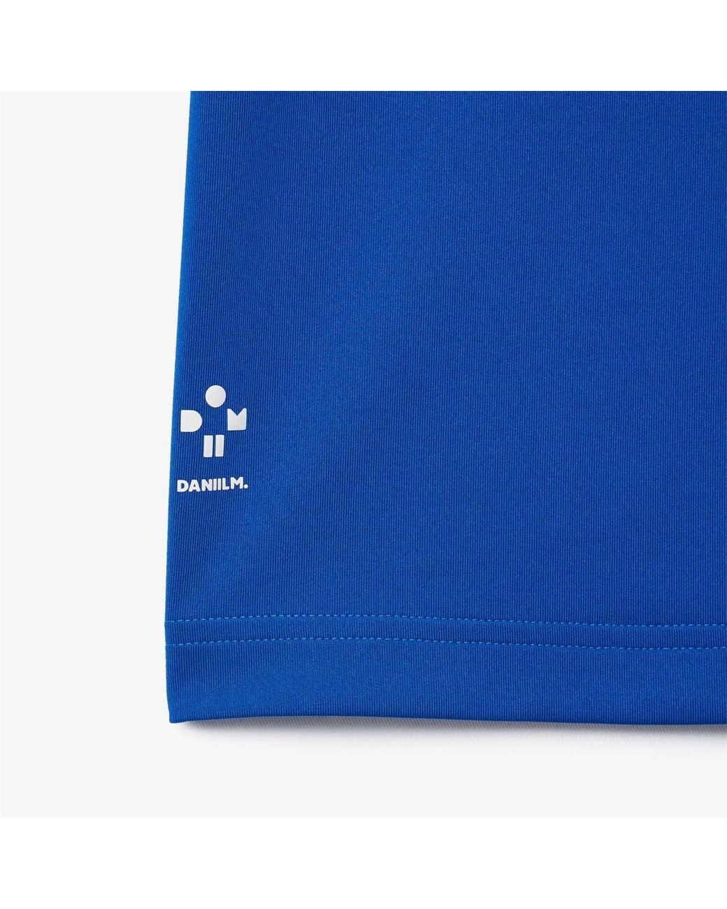 Lacoste Blue X Daniil Medvedev Slim Fit Polo Shirt for men